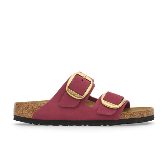 Arizona Big Buckle Berry Crush Nubuck Leather side view