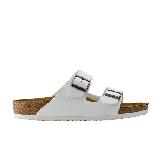 Birkenstock Arizona Birko-Flor White side view