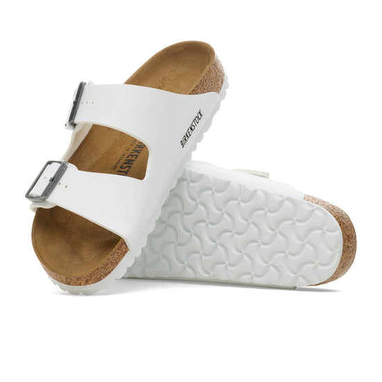 Birkenstock Arizona Birko-Flor White sole view