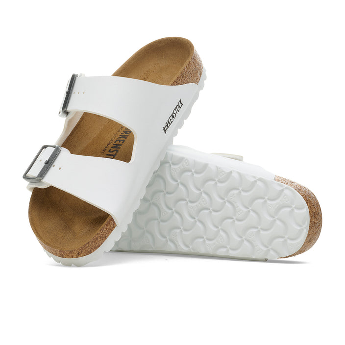 Birkenstock Arizona Birko-Flor White sole view