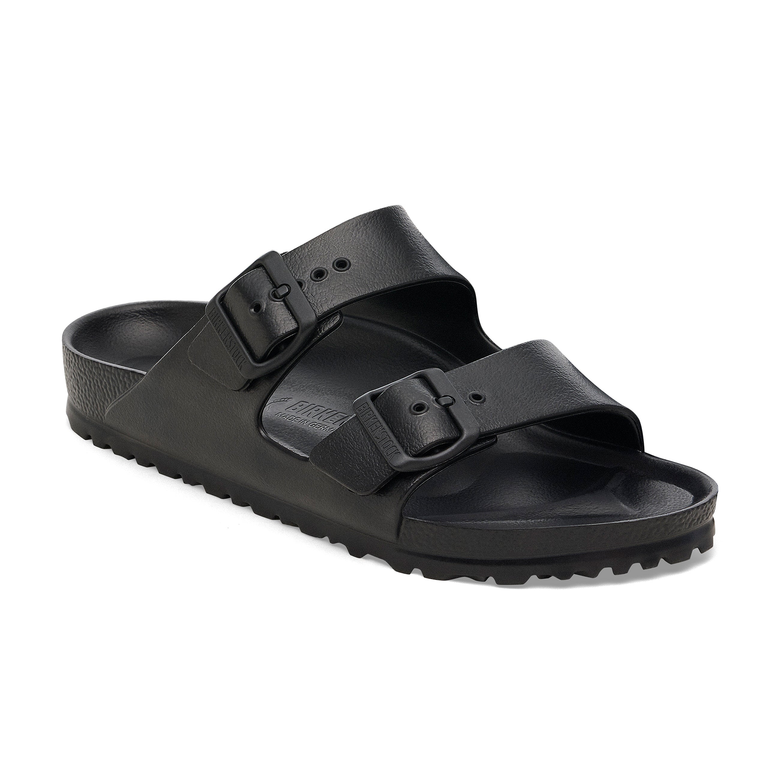 Black rubber birks on sale