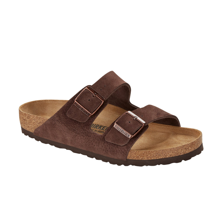 Birkenstock Arizona Desert Buck Roast Nubuck Leather Front View