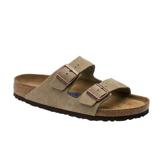 Birkenstock Arizona SFB Taupe Suede Leather 