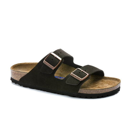 arizona soft footbed mocca suede leather 951313 951311