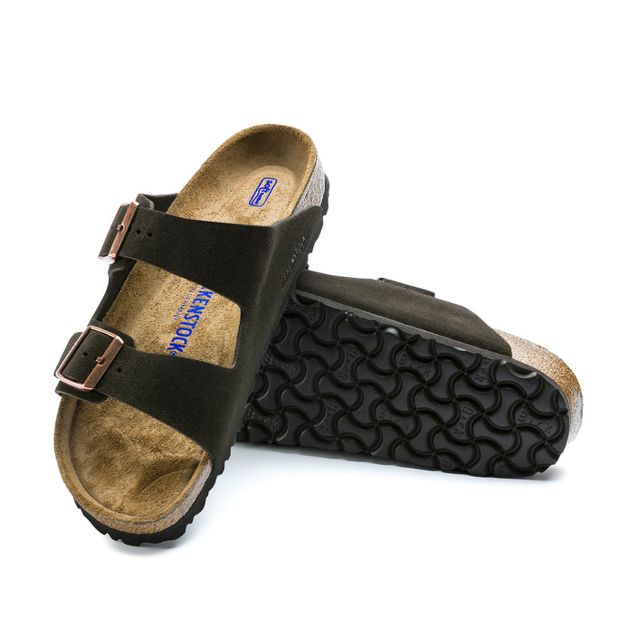 arizona soft footbed mocca suede leather sole 951313 951311