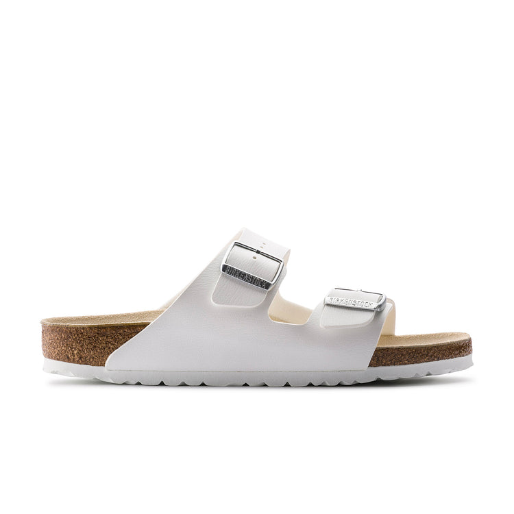 Birkenstock Arizona Birko-Flor White side view