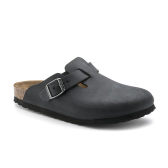 Birkenstock Boston Black Oiled Leather