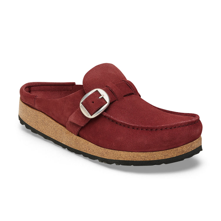 Birkenstock Buckley Zinfandel Suede Leather 