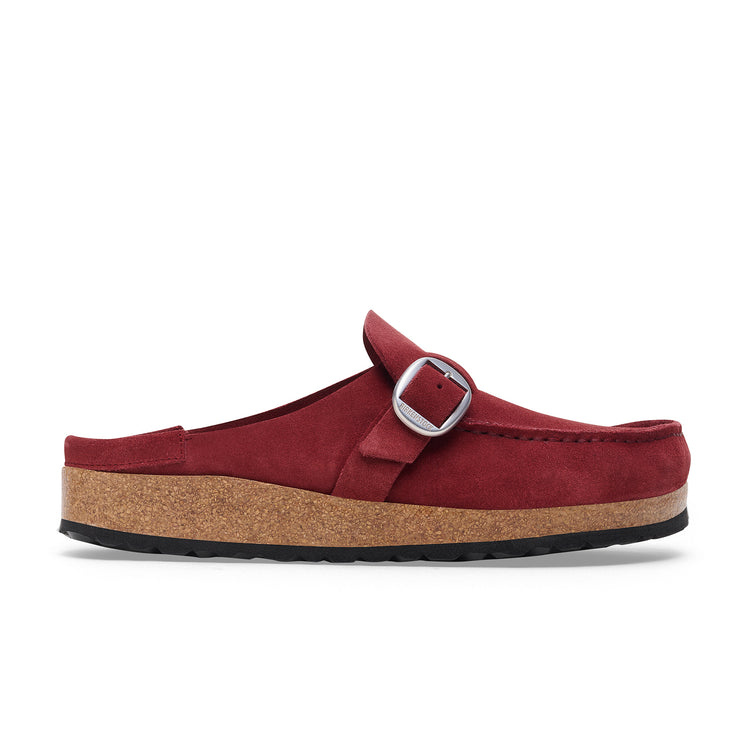 Birkenstock Buckley Zinfandel Suede Leather side view