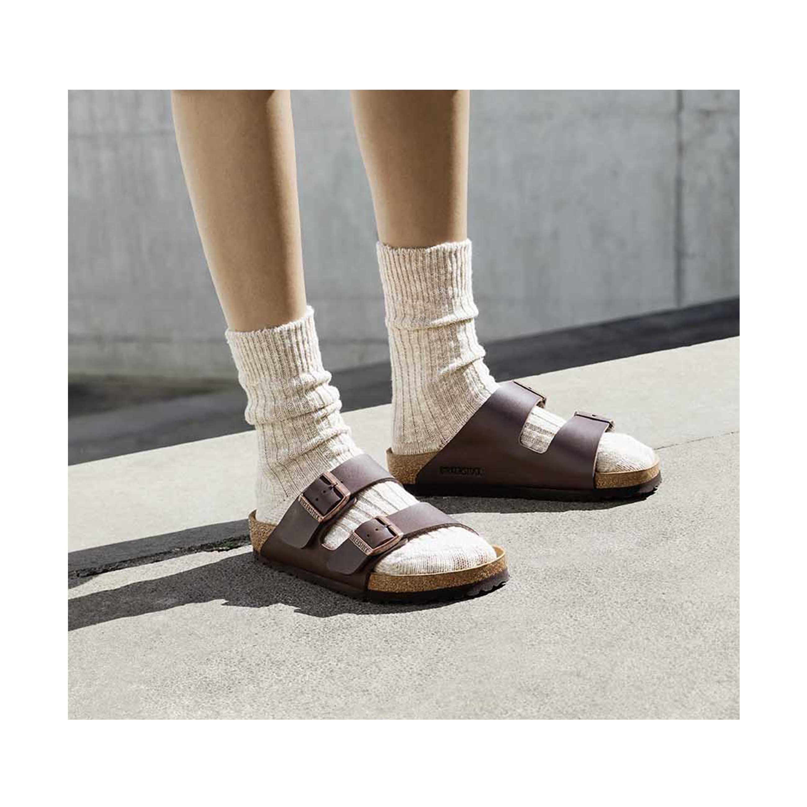 Birkenstock slub socks online