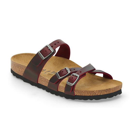 Birkenstock Franca Zinfandel Oiled Leather 