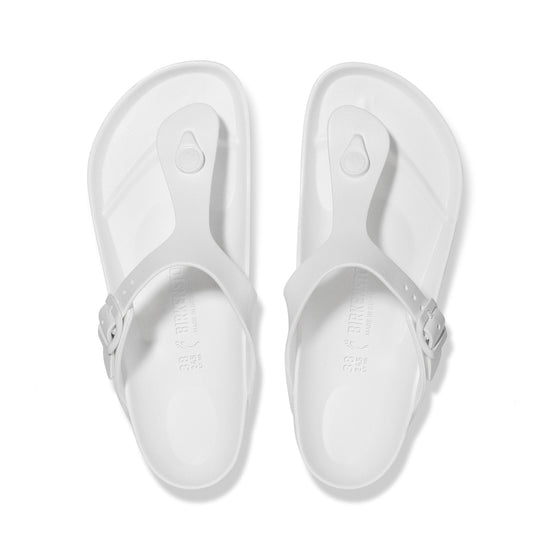 Birkenstock Gizeh EVA White top view