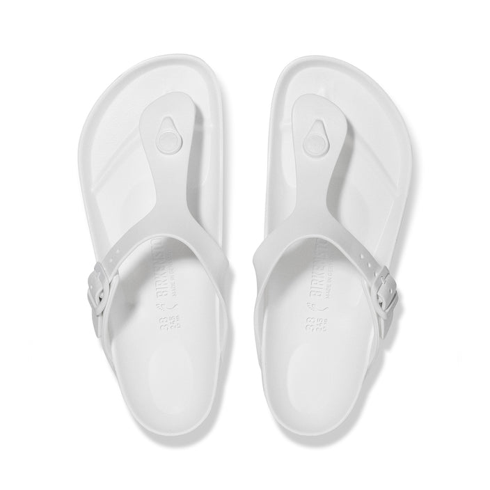 Birkenstock Gizeh EVA White top view