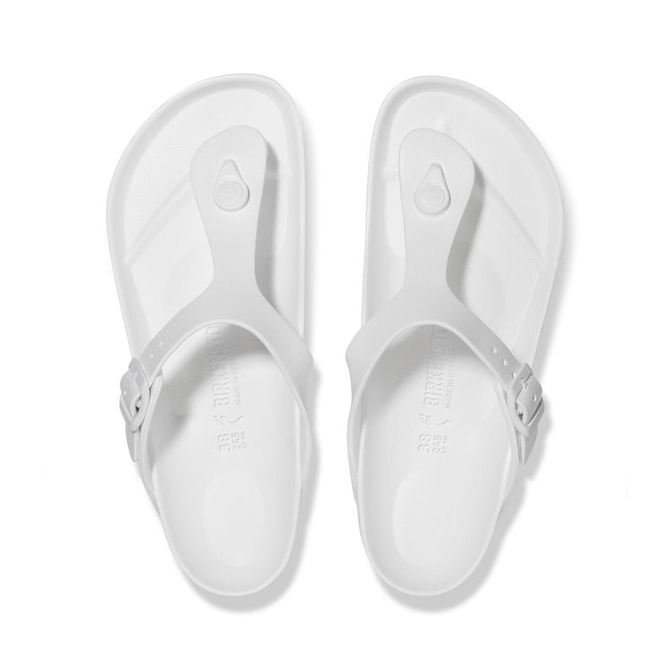 Birkenstock Gizeh EVA White top view