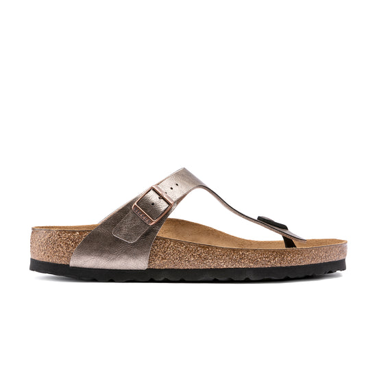 Birkenstock Gizeh Graceful Taupe Birko-Flor side view