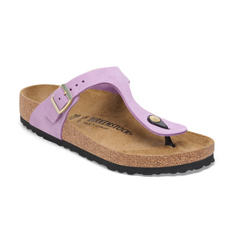 Birkenstock Gizeh Nubuck Leather Crocus