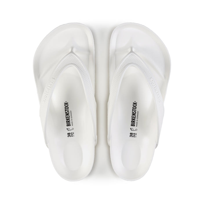 Birkenstock Honolulu EVA White top view