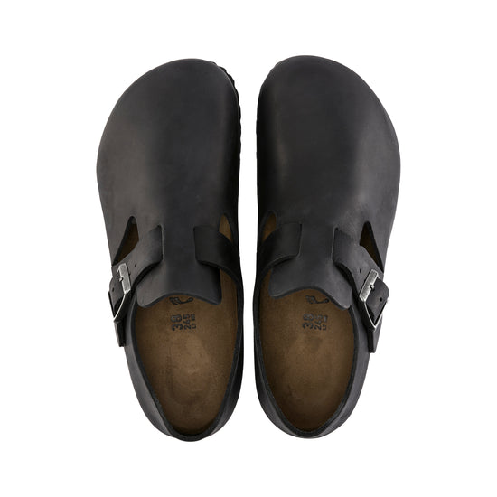 Birkenstock London Black Oiled Leather