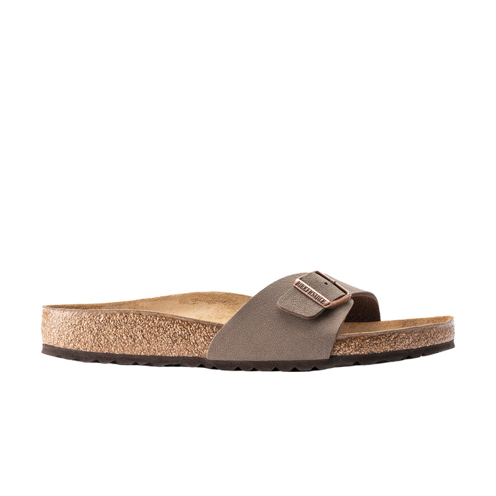 Birkenstock Madrid Mocca BirkiBuc side view