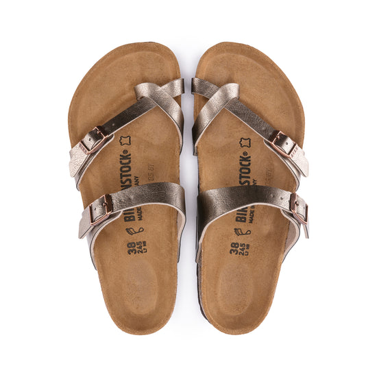 Birkenstock Birkenstock Mayari Graceful Taupe Birko-Flor top view