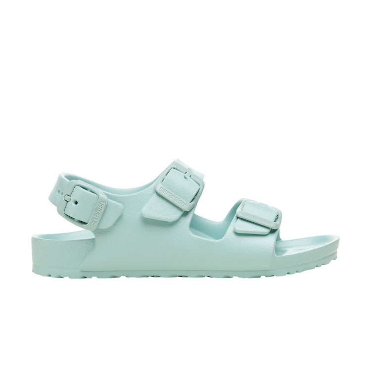 Birkenstock Milano Kids EVA Surf Green side view