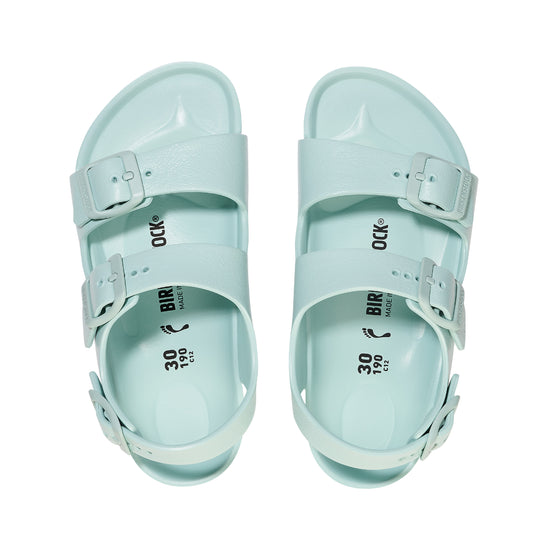 Birkenstock Milano Kids EVA Surf Green top view