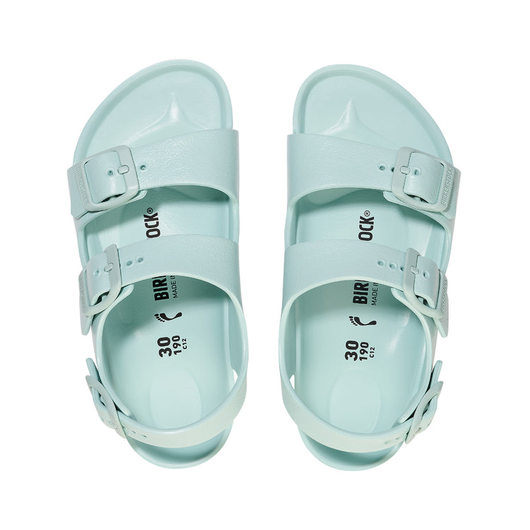 Birkenstock Milano Kids EVA Surf Green top view