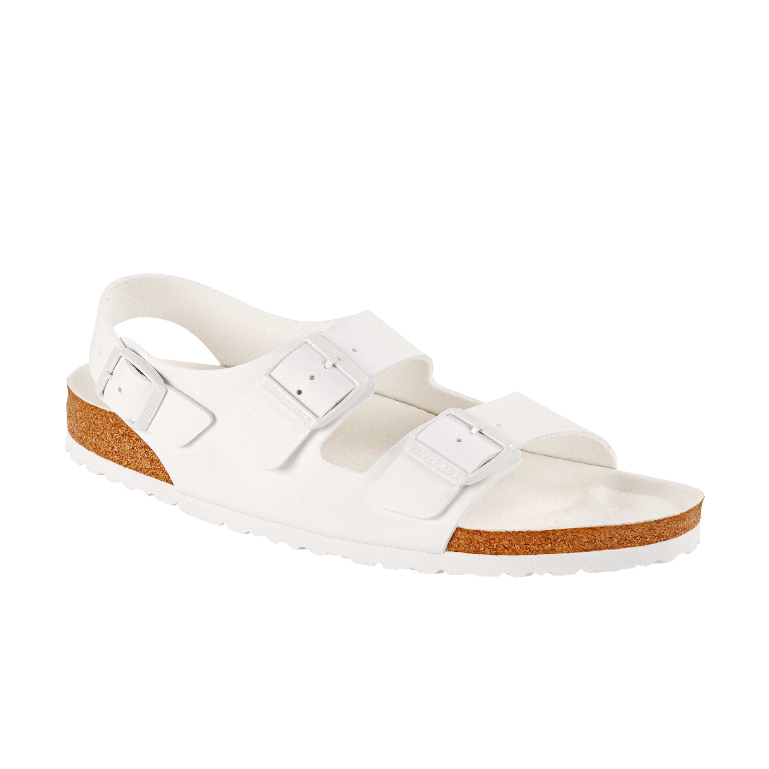 Birkenstock milano store exquisite white