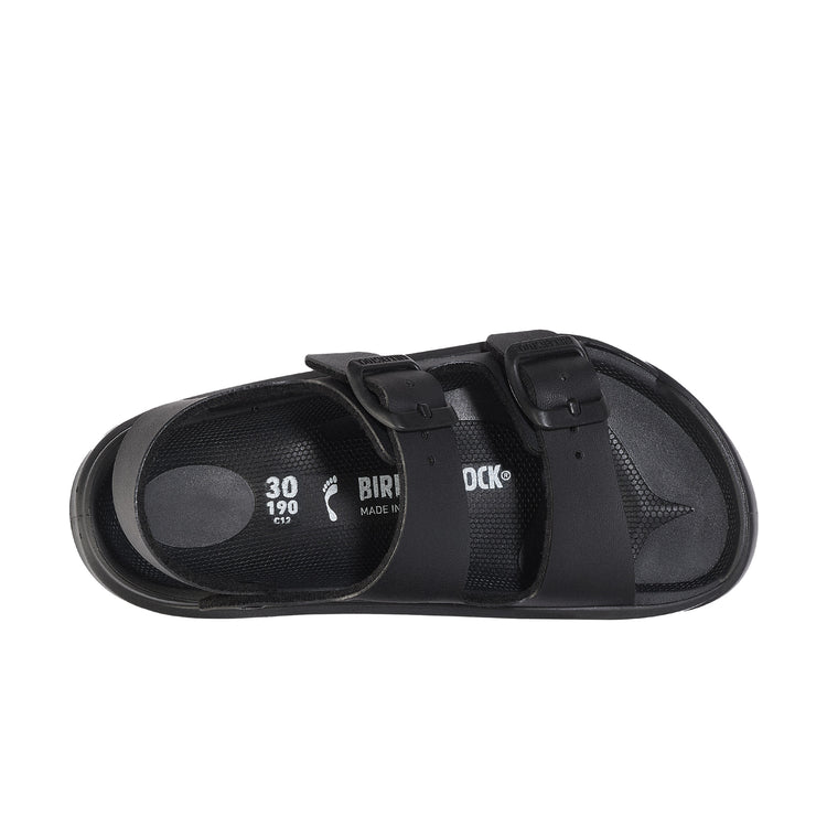 Birkenstock Mogami Kids Black Birko-Flor top view