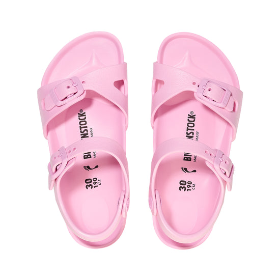 Birkenstock Rio Kids EVA Fondant Pink top view