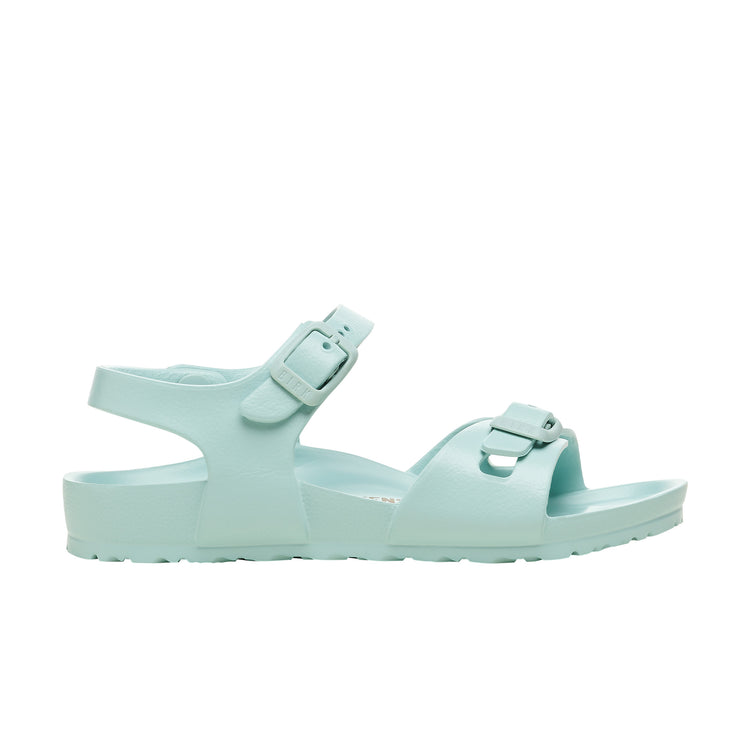 Birkenstock Rio Kids EVA Surf Green side view