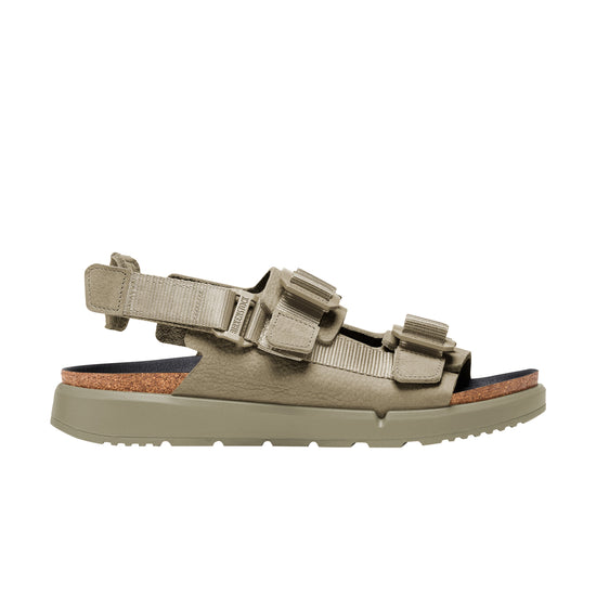 Birkenstock Shinjuku Eucalyptus Nubuck Leather/Textile side view