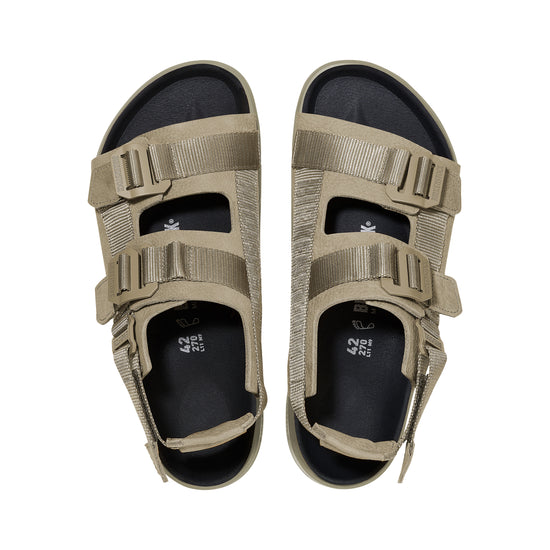 Birkenstock Shinjuku Eucalyptus Nubuck Leather/Textile top view