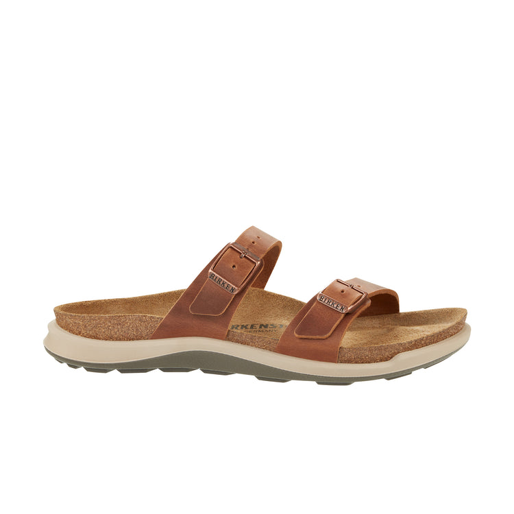 Birkenstock Sierra CrossTown  Waxy Leather Arctic Ginger Brown side view