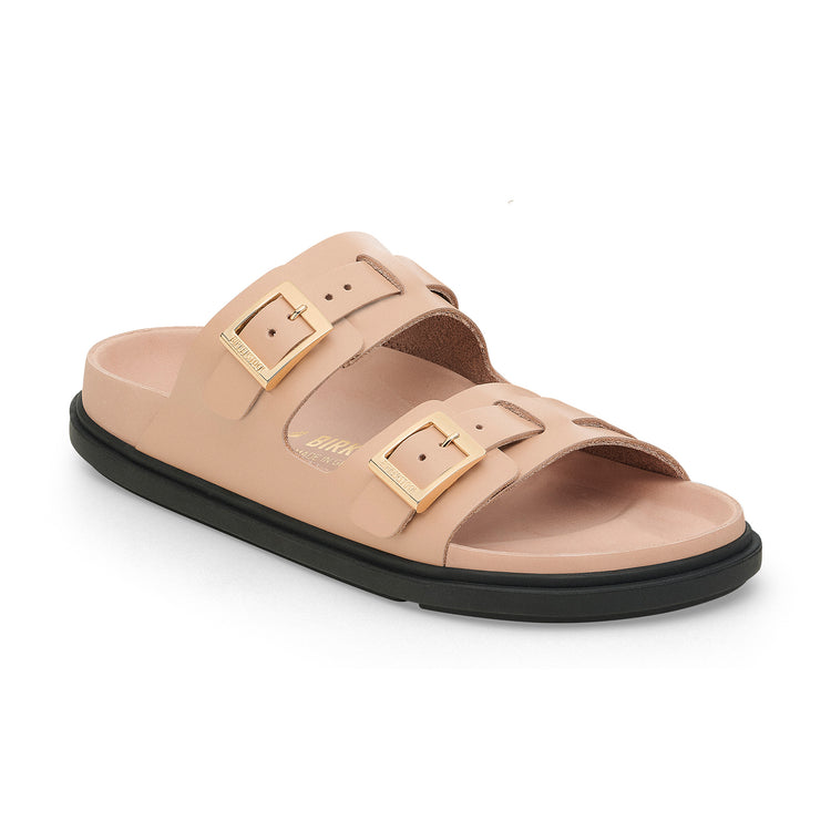 Birkenstock St Barths Exquisite New Beige Natural Leather 