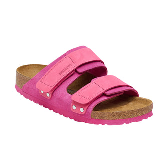 Birkenstock Uji Fuchsia Tulip Nubuck Suede Leather