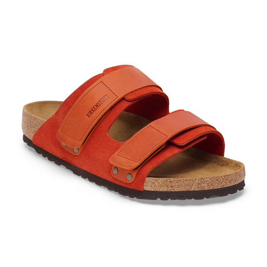 Birkenstock Uji Rust Brown Nubuck/Suede Leather