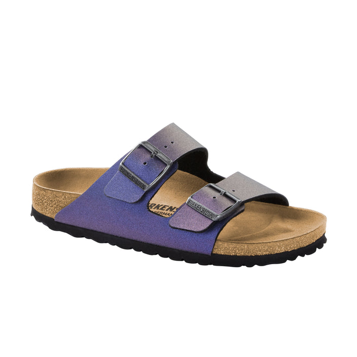 birkenstock arizona metallic violet