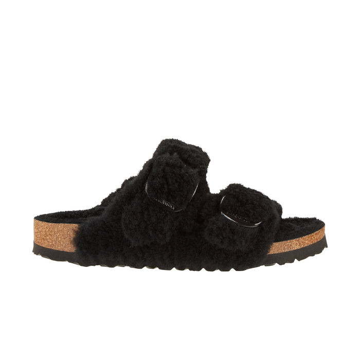 Birkenstock Arizona Big Buckle Shearling Teddy Black - 1021705 – Izicop