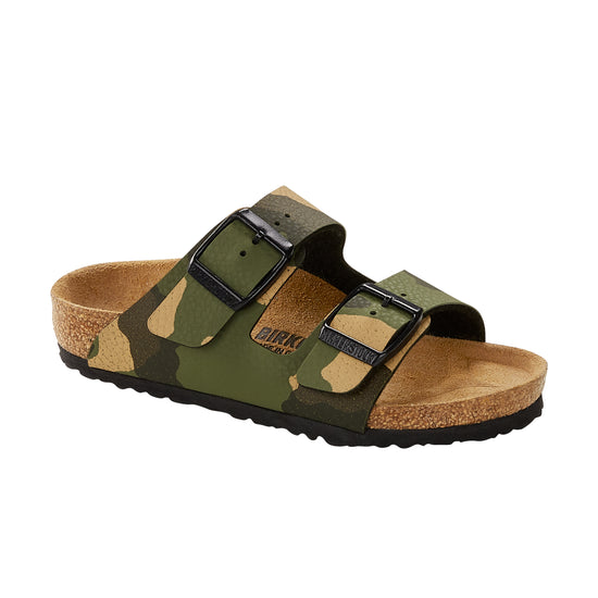 Birkenstock Arizona Kids Desert Soil Camo Khaki Birko-Flor