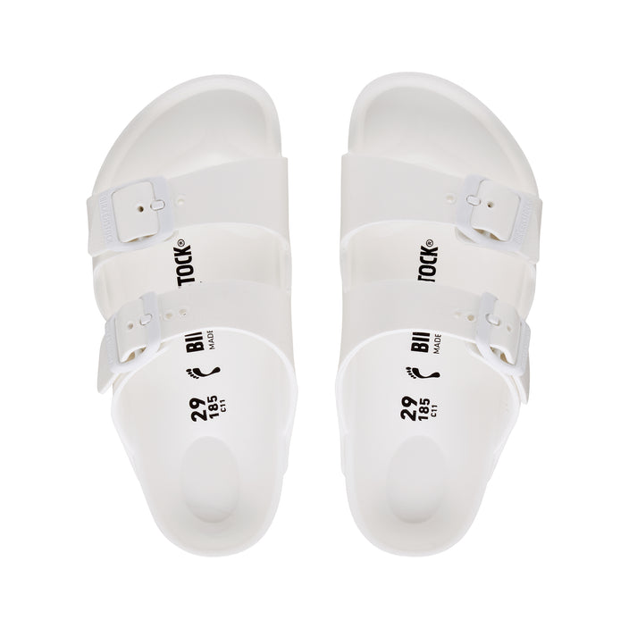 Birkenstock Arizona Kids EVA White top view