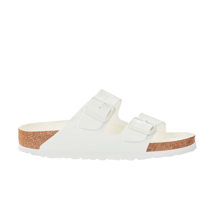 Birkenstock Arizona Semi Exquisite White Birko-Flor side view