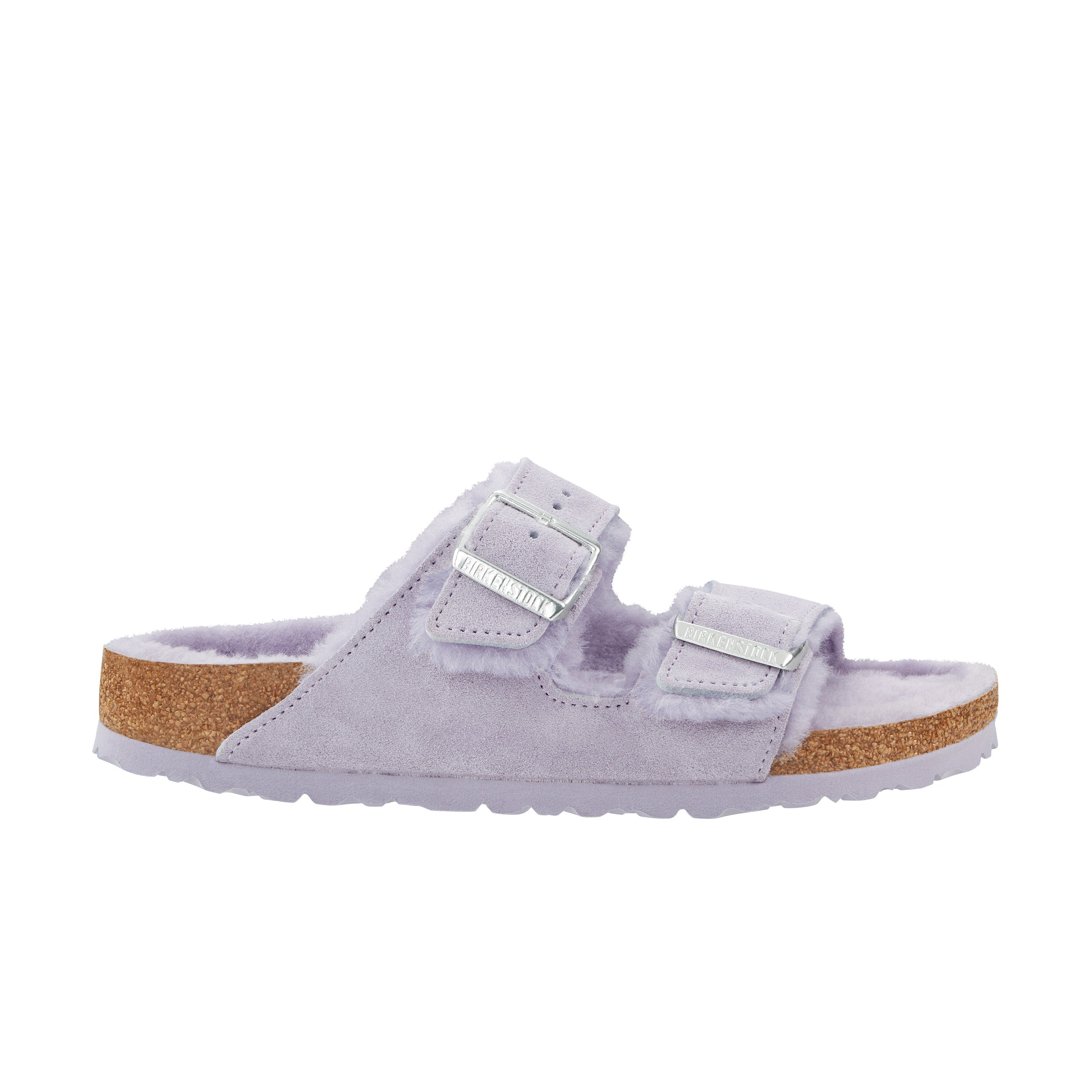 Grey 2025 fur birkenstock