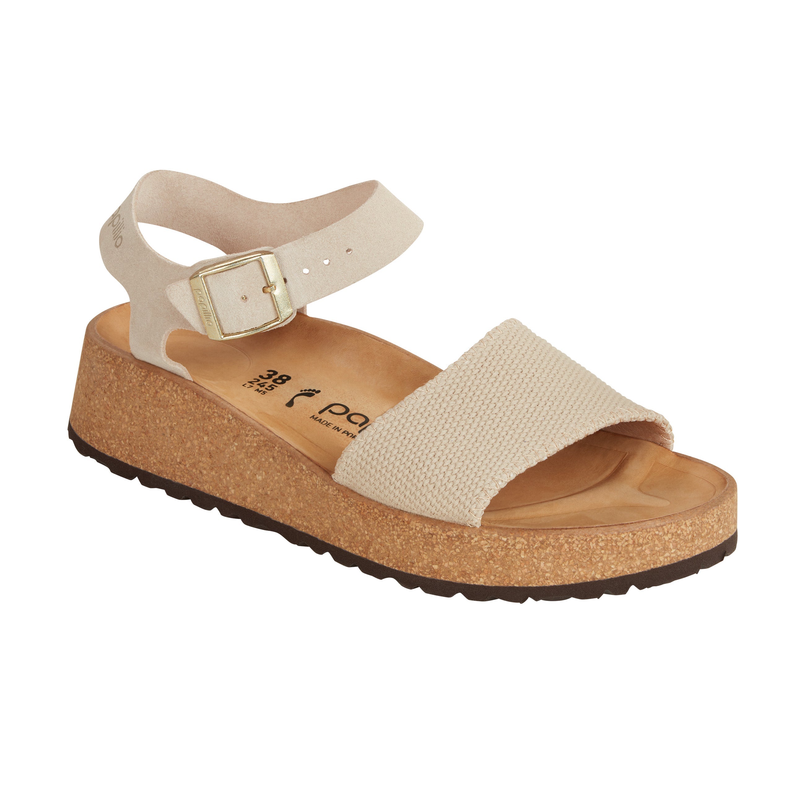 Glenda leather slide online sandal