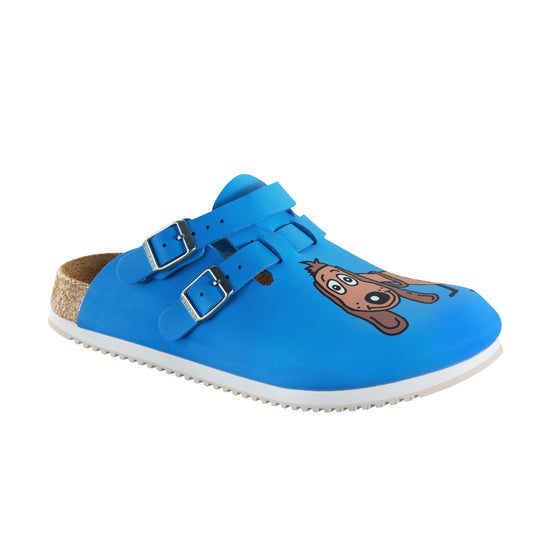 Birkenstock Kay Supergrip Blue Dog Birko-Flor