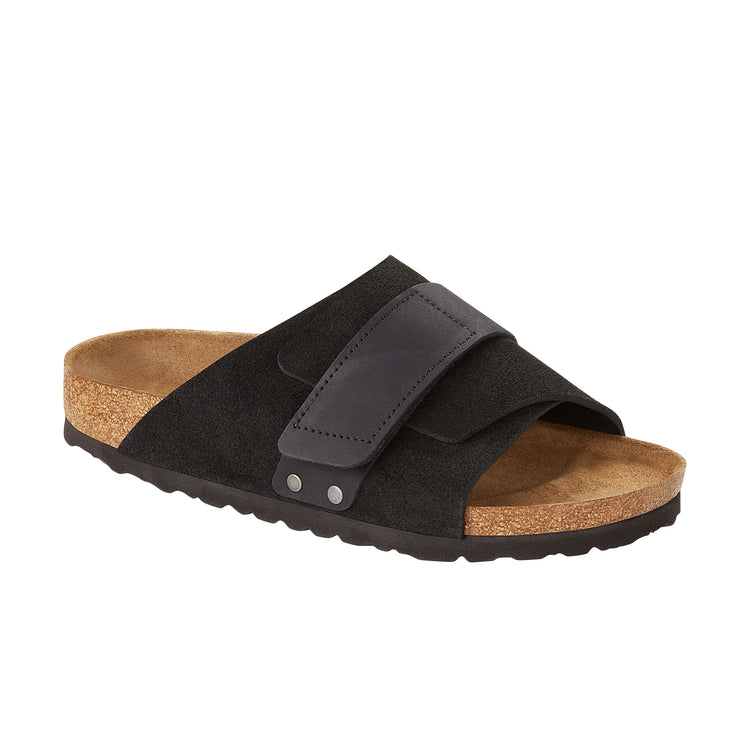 Birkenstock Kyoto Black Suede/Nubuck Leather