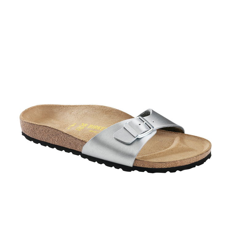 Birkenstock Madrid Silver Birko-Flor