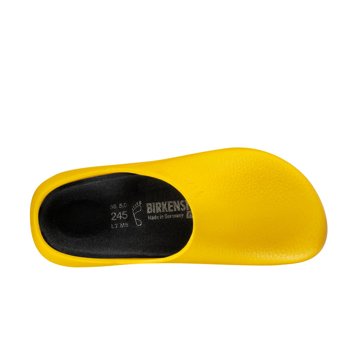 Birkenstock Super Birki Yellow Polyurethane top view