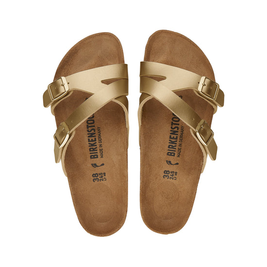 Birkenstock Yao Gold Birko-Flor top view